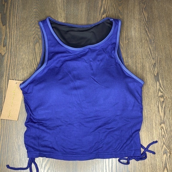 Niyama Sol Side Tie Bra, Navy Blue - Picture 6 of 10